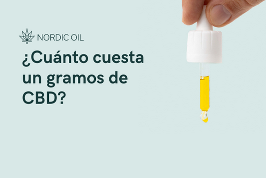 ¿Cuánto cuesta un gramos de CBD?