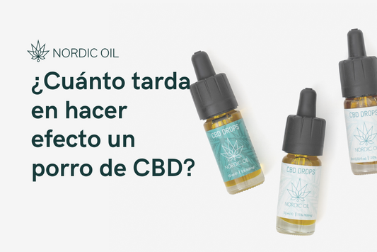 ¿Cuánto tarda en hacer efecto un porro de CBD?
