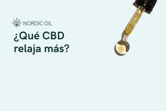 ¿Qué CBD relaja más?