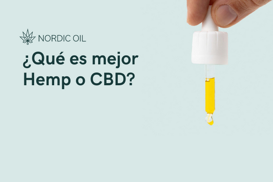 ¿Qué es mejor Hemp o CBD?