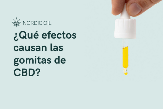 ¿Qué efectos causan las gomitas de CBD?