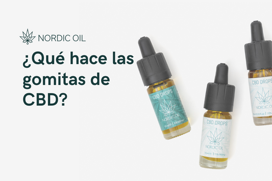 ¿Qué hace las gomitas de CBD?