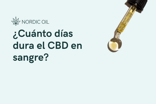 ¿Cuánto días dura el CBD en sangre?
