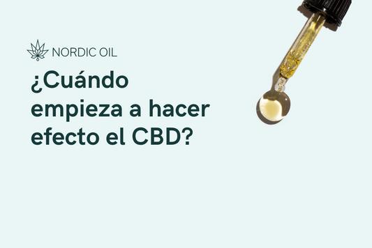 ¿Cuándo empieza a hacer efecto el CBD?