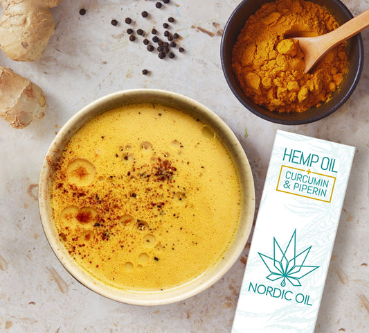 Moon milk con CBD