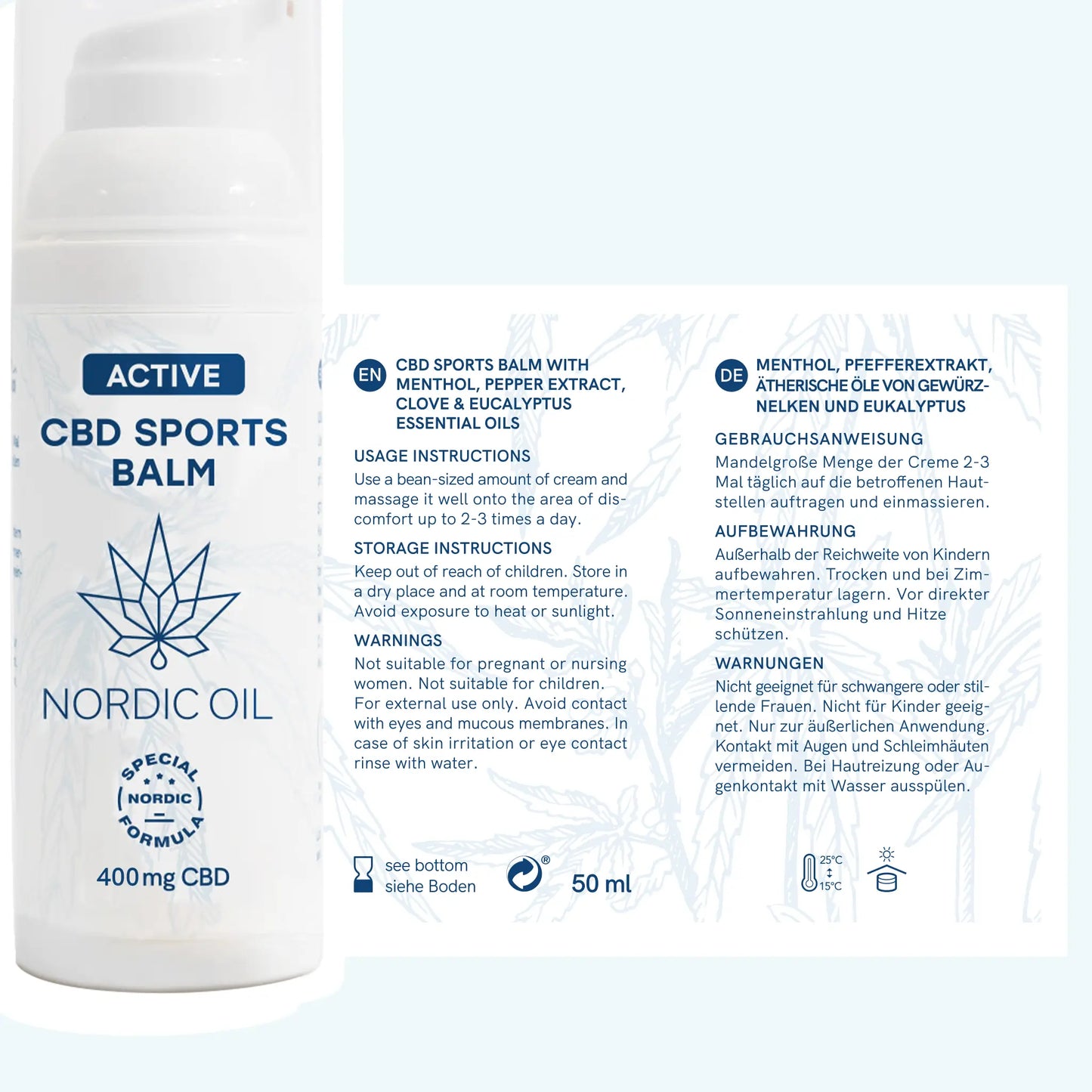 Gel de CBD Active