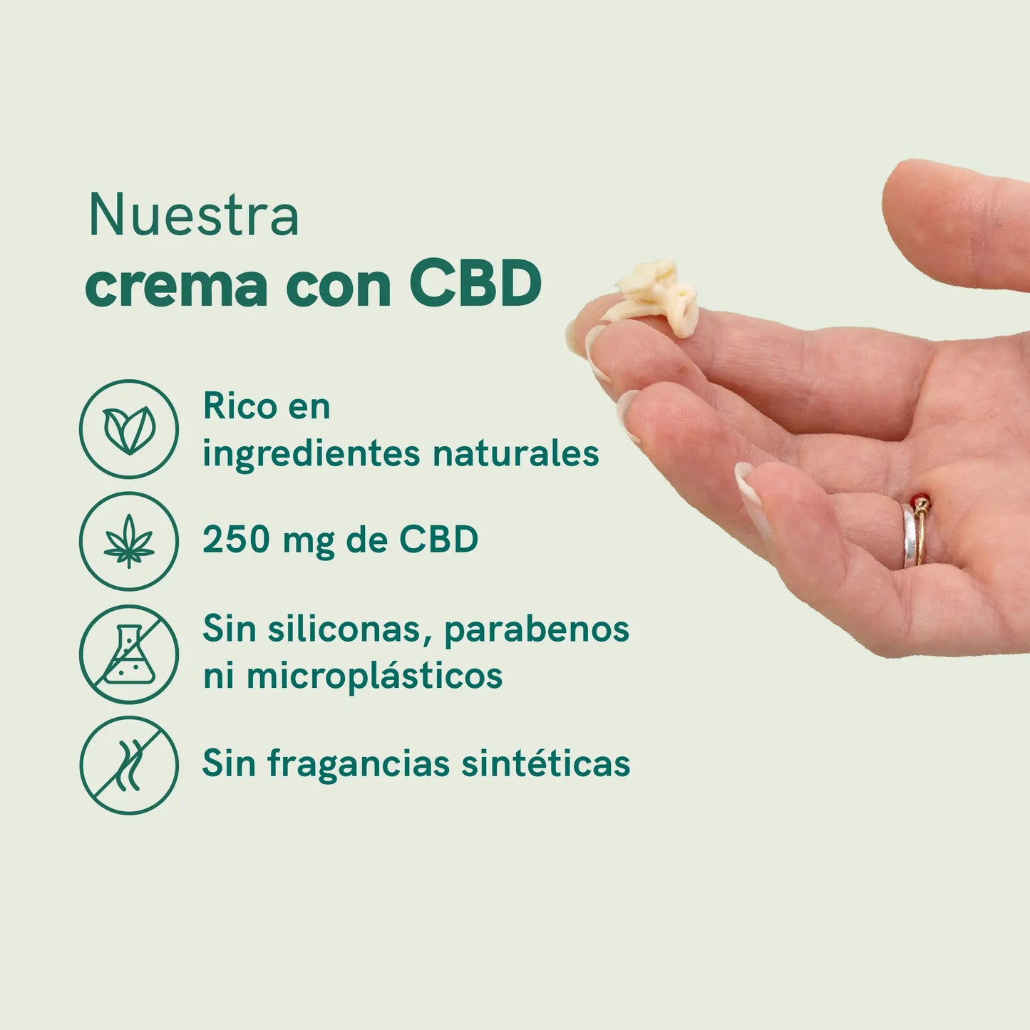 Crema con CBD