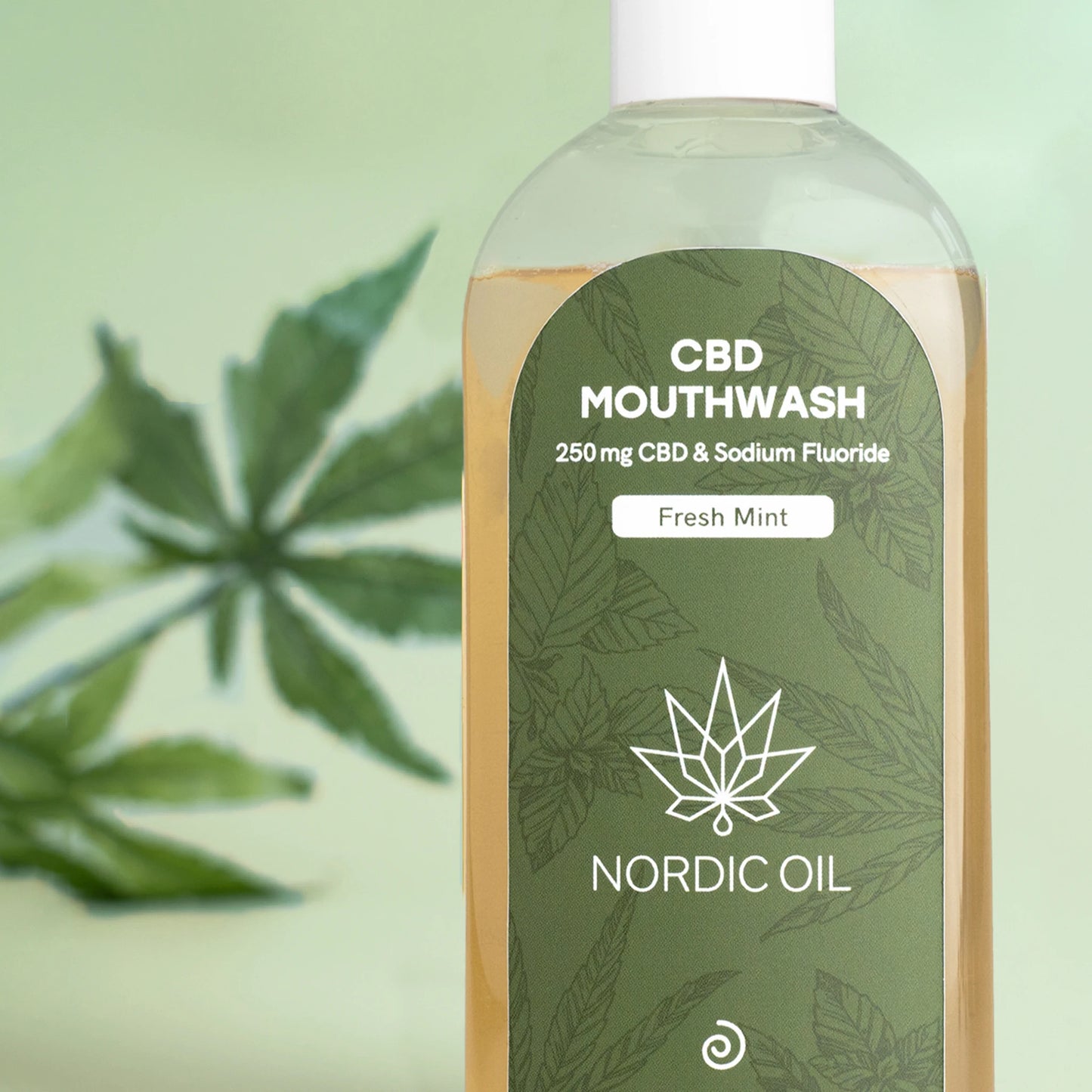 Enjuague bucal con CBD