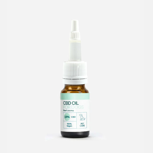 Aceite CBD para Perros - Carne - (2,5%)