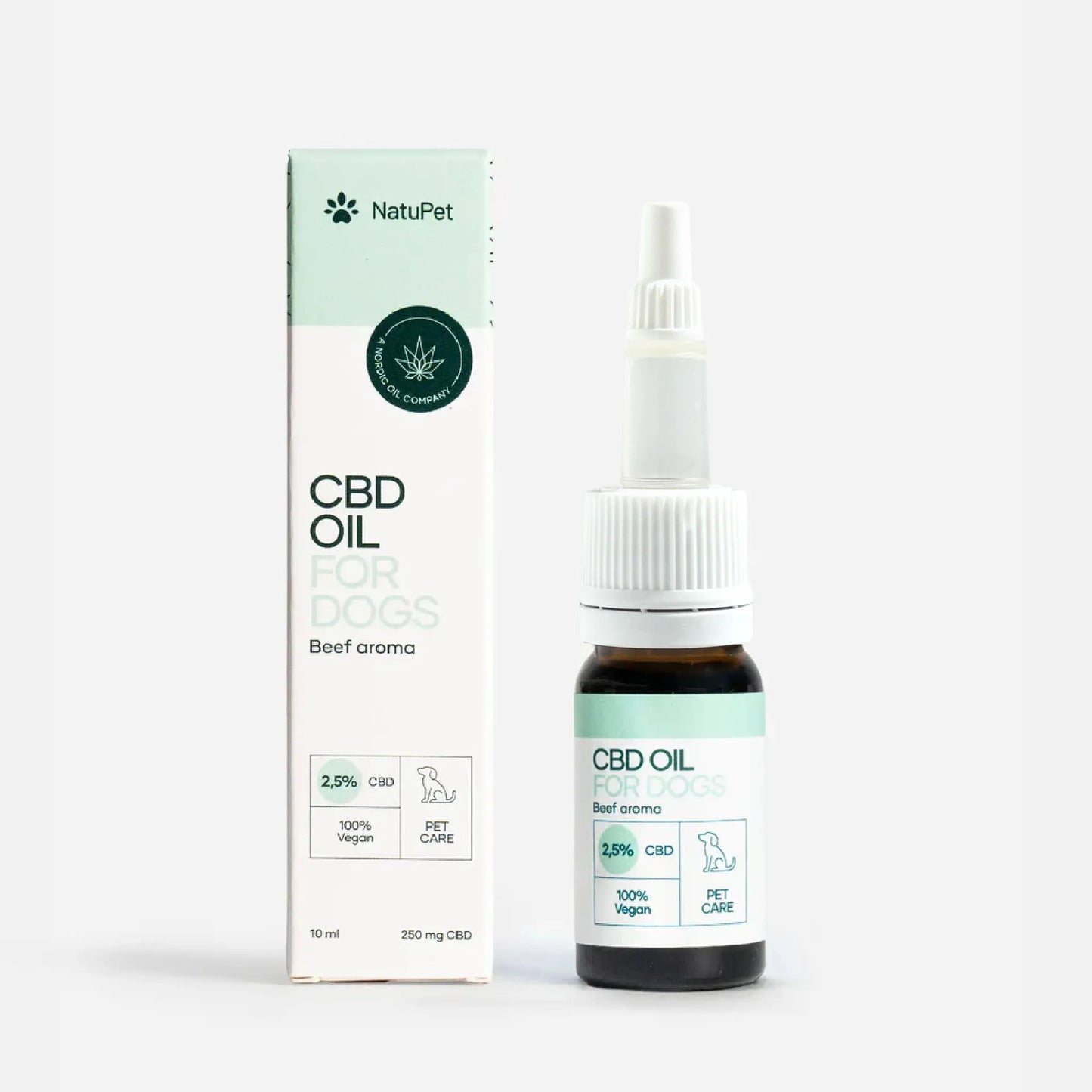Aceite CBD para Perros - Carne - (2,5%)