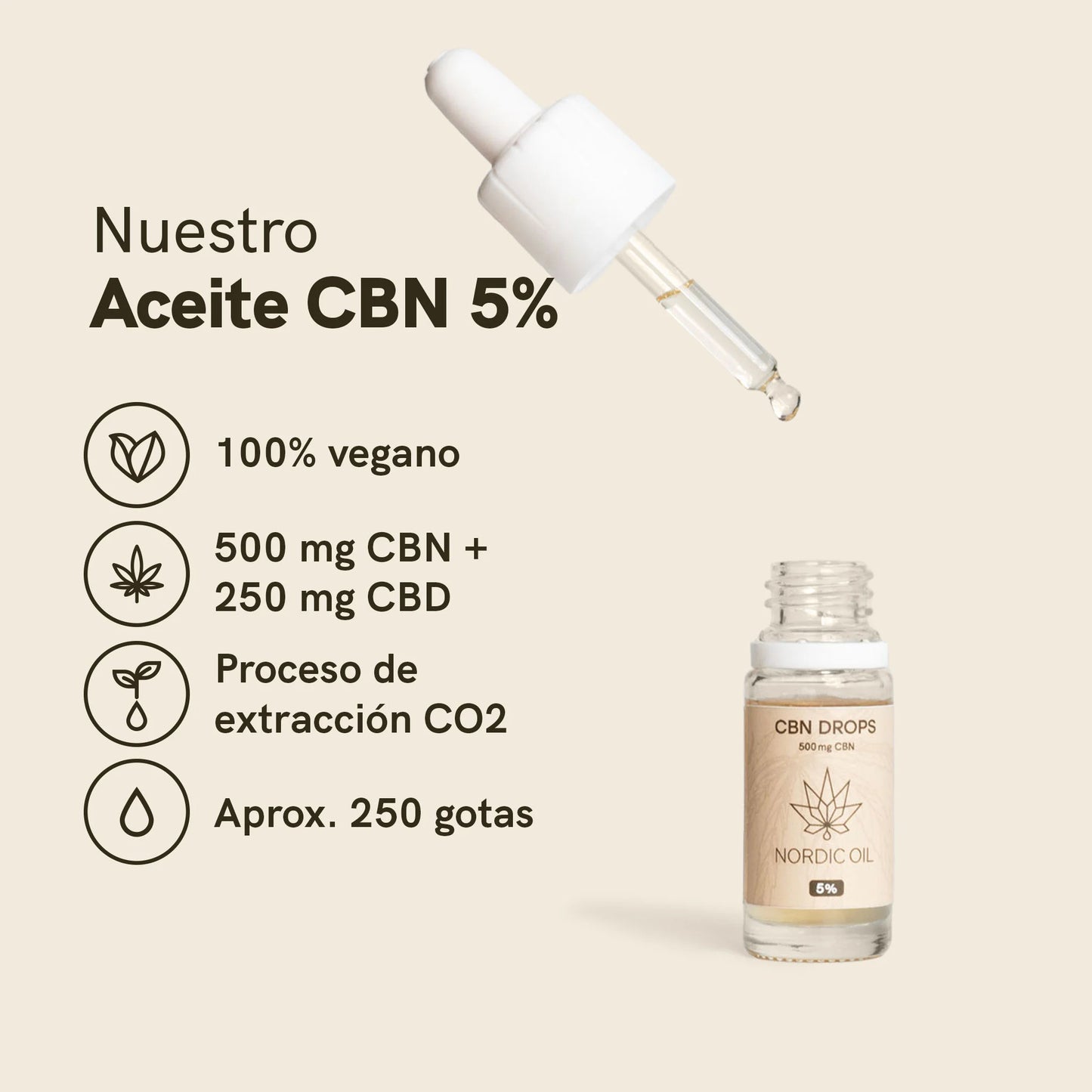 3POR2: Aceite de CBN (5%)