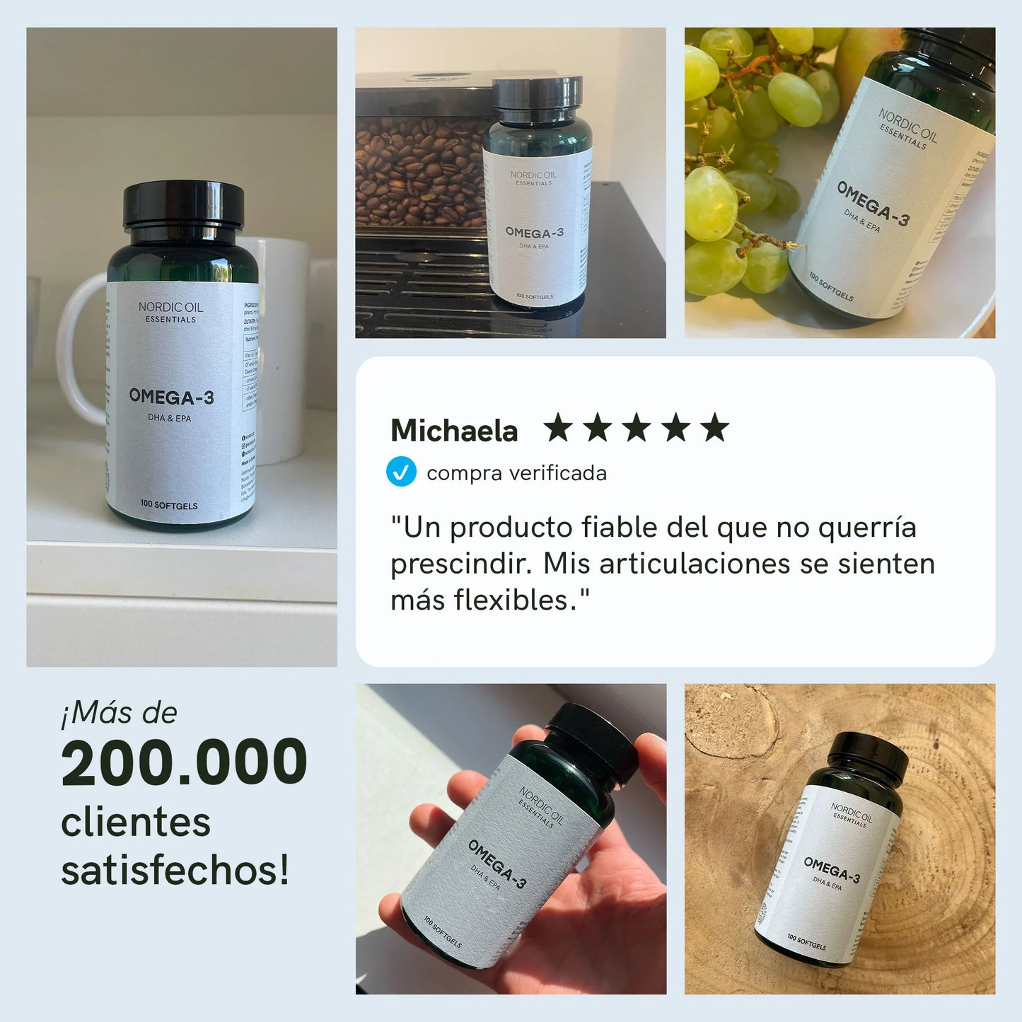 Cápsulas de Omega 3