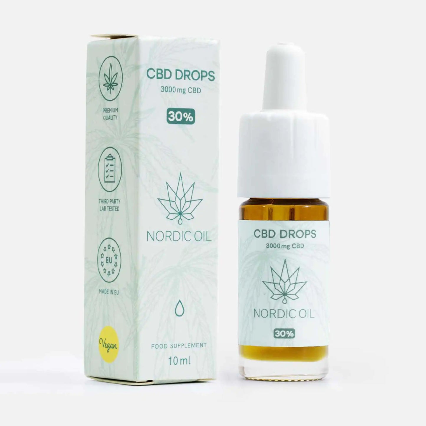 Aceite CBD y el envase