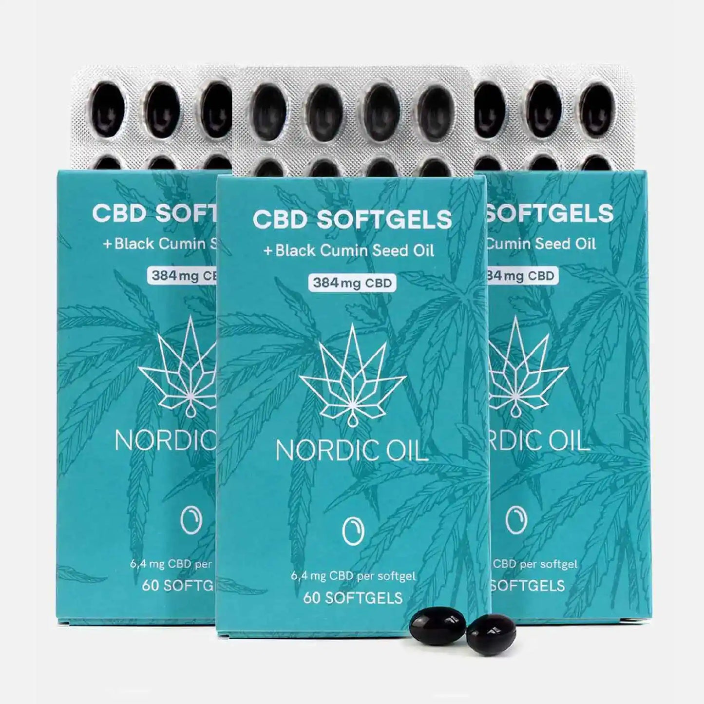 3POR2: Cápsulas de CBD 384mg