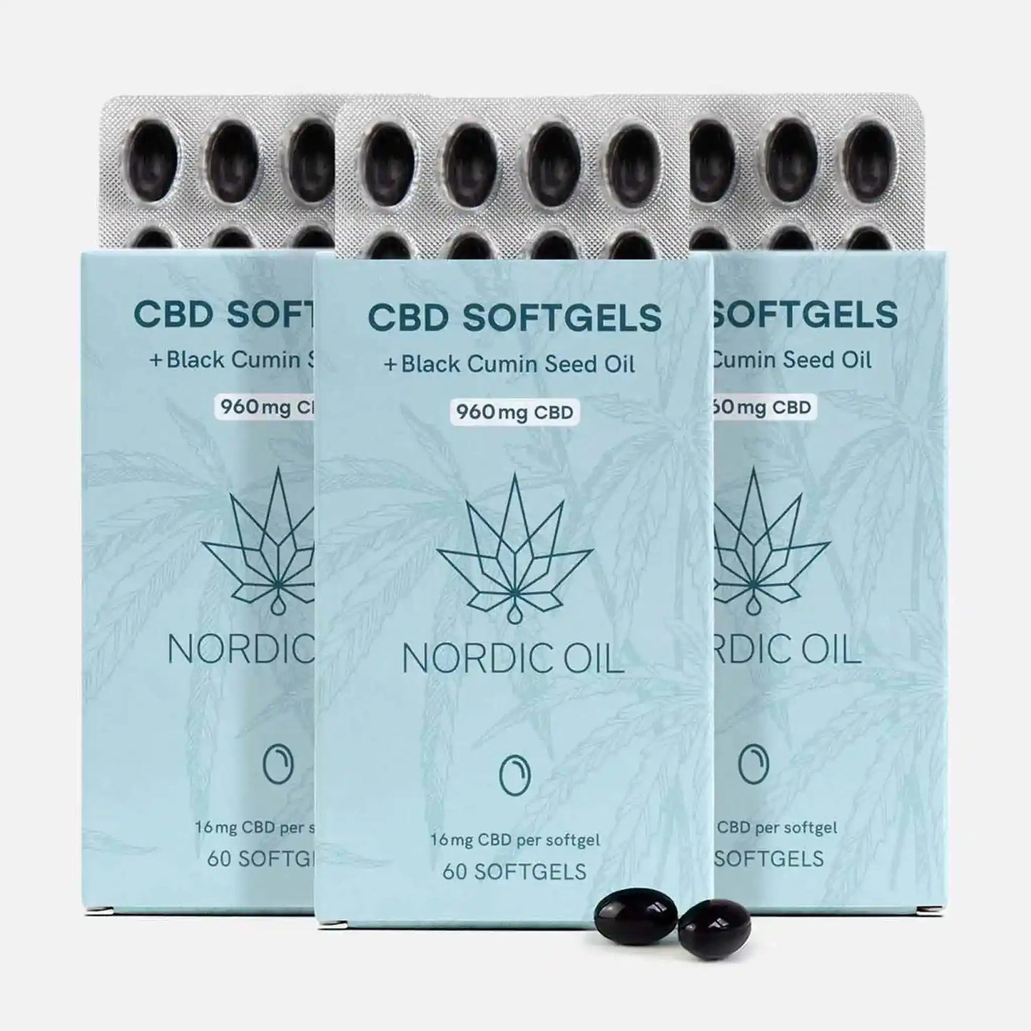 3POR2: Cápsulas de CBD 960mg