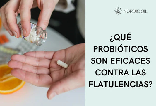 ¿Qué probióticos son eficaces contra las flatulencias?