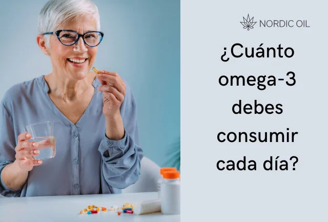¿Cuánto omega-3 debes consumir cada día?