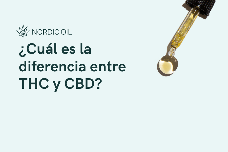 ¿Cuál es la diferencia entre THC y CBD?