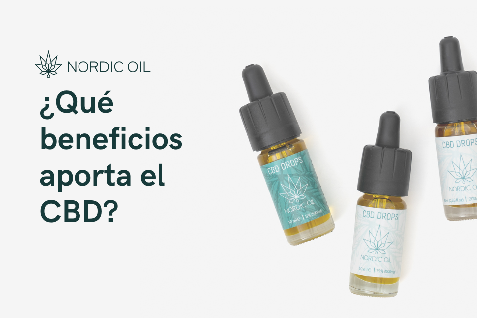 ¿Qué beneficios aporta el CBD?