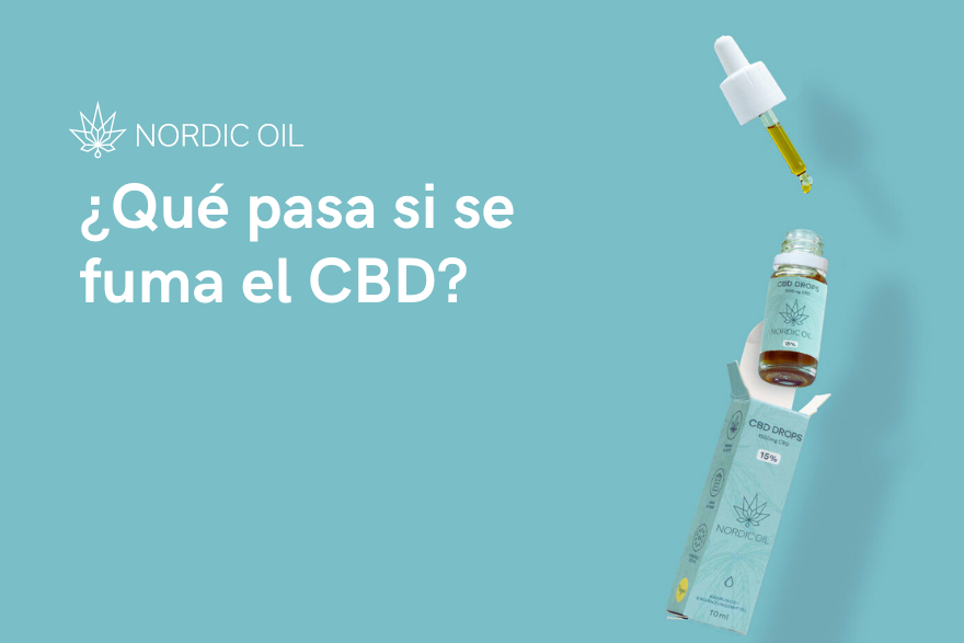 ¿Qué pasa si se fuma el CBD?