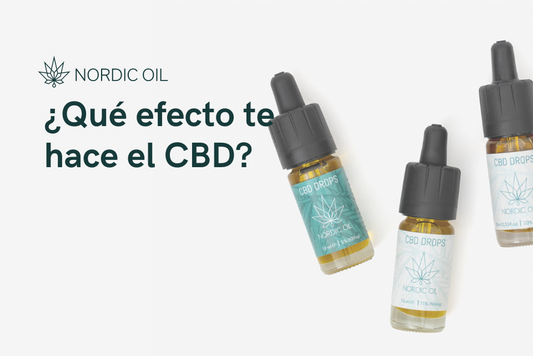 ¿Qué efecto te hace el CBD?