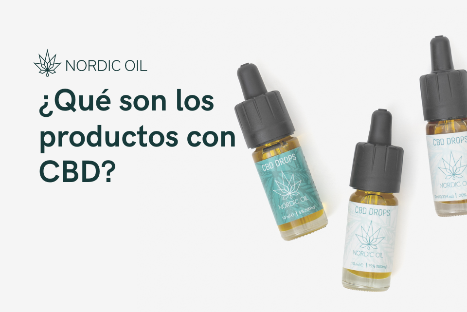 ¿Qué son los productos con CBD?