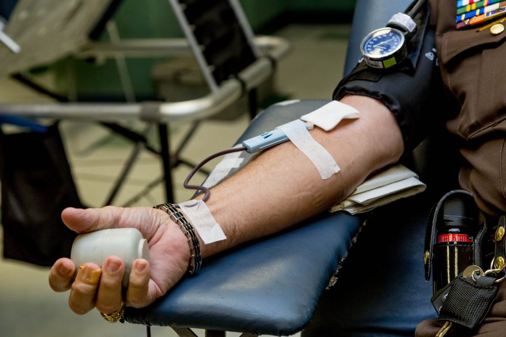 Donar sangre al consumir CBD