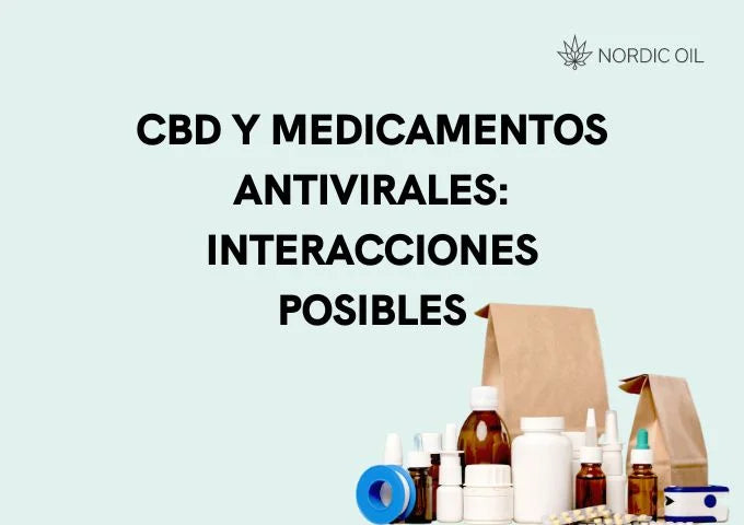 CBD y medicamentos antivirales interacciones posibles