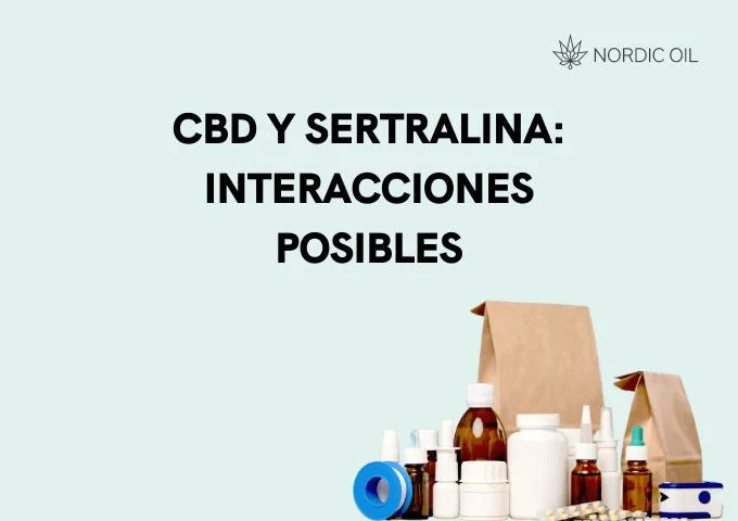 CBD y Sertralina interacciones posibles