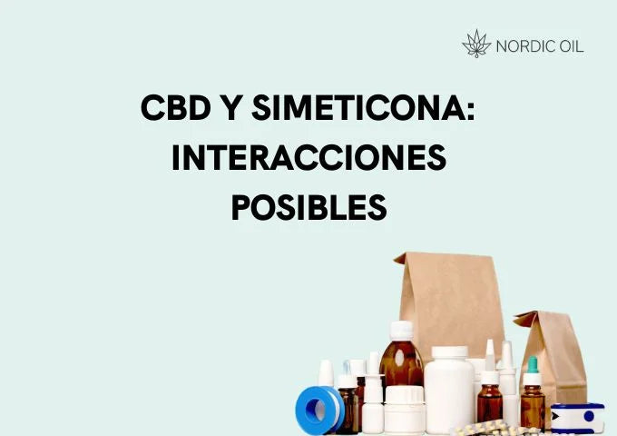 CBD y Simeticona interacciones posibles