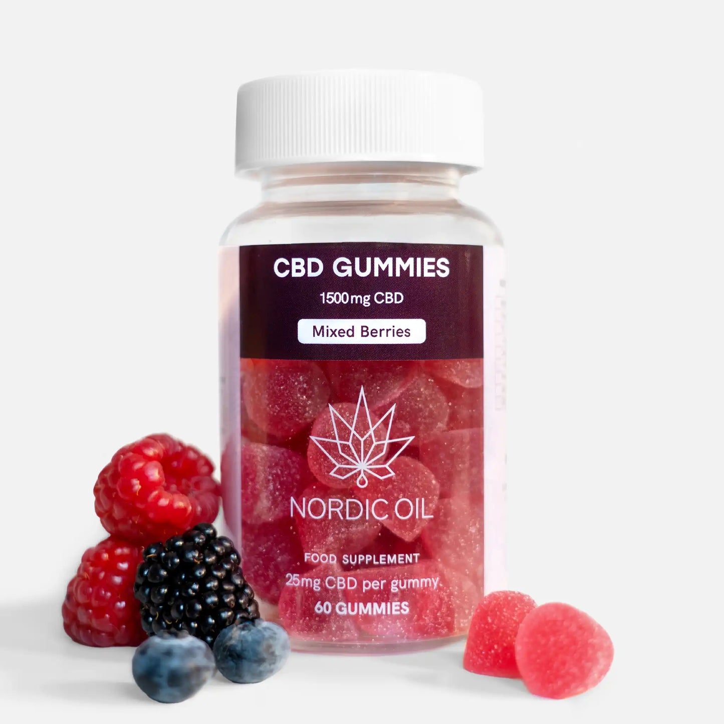 CBD Gummies (1500mg) Frutos del bosque