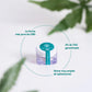 Cristales de CBD con un 98% de contenido de CBD