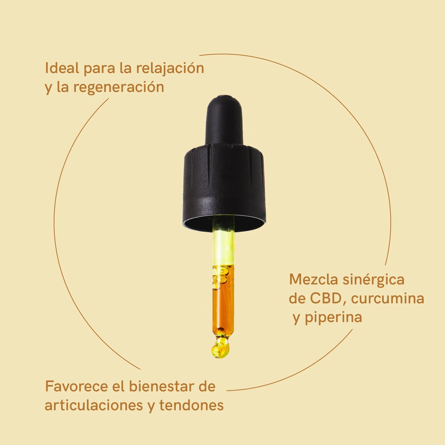 Aceite CBD (15%) con Curcumina