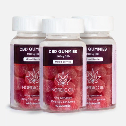 3POR2: CBD Gummies (1500mg) Frutos del bosque