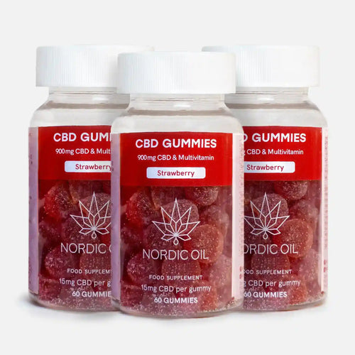 3POR2: CBD Gummies (900mg) Fresa