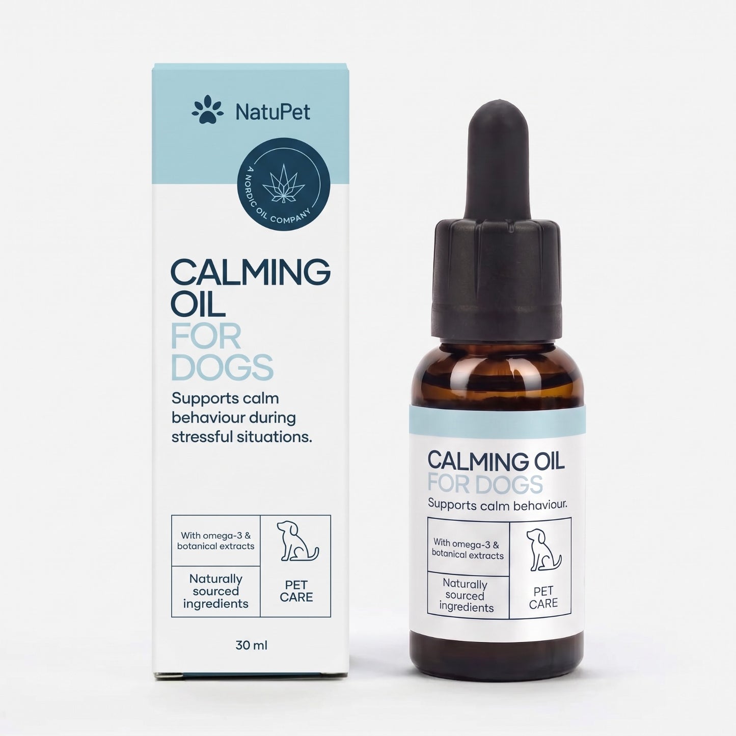 Gotas calmantes para perros