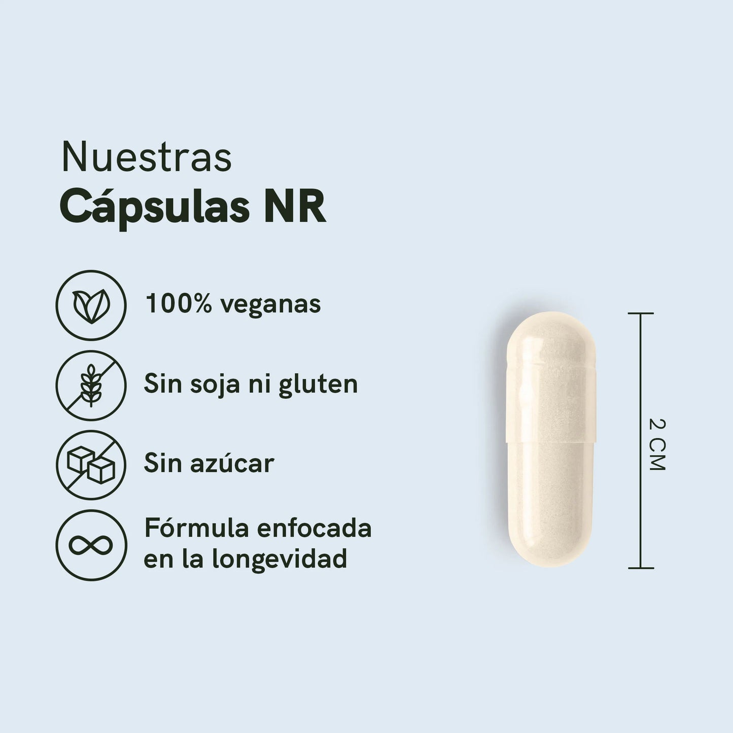 Cápsulas de Nicotinamida Ribósido (NR)