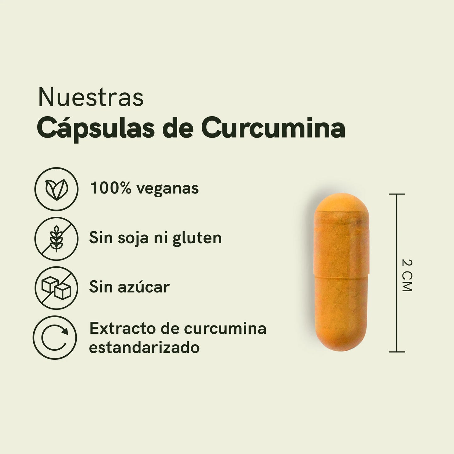 Cápsulas de Curcumina