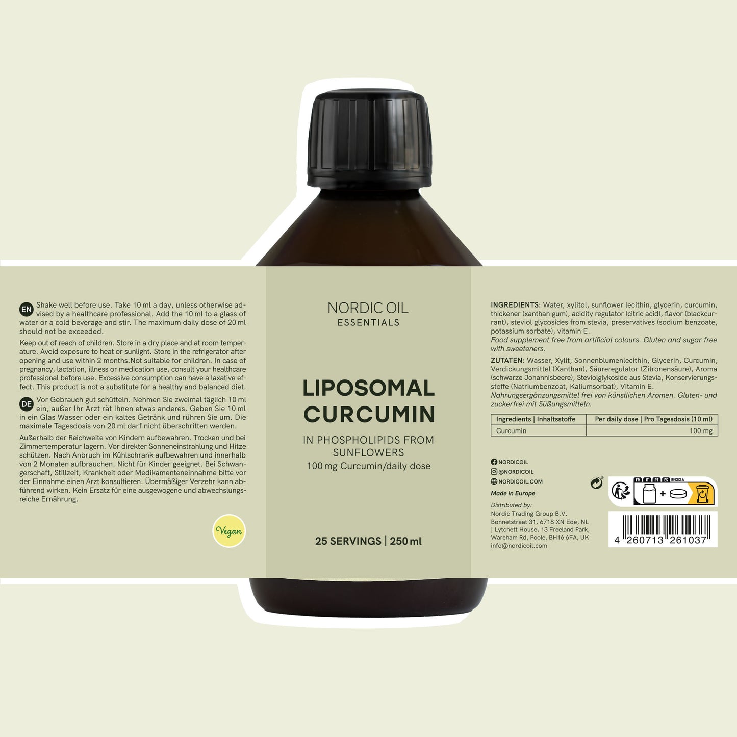Curcumina liposomal