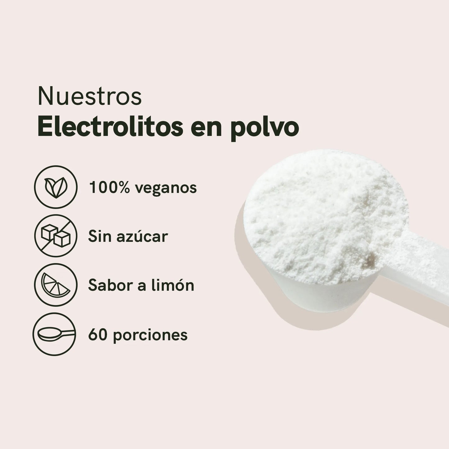 Electrolitos en polvo