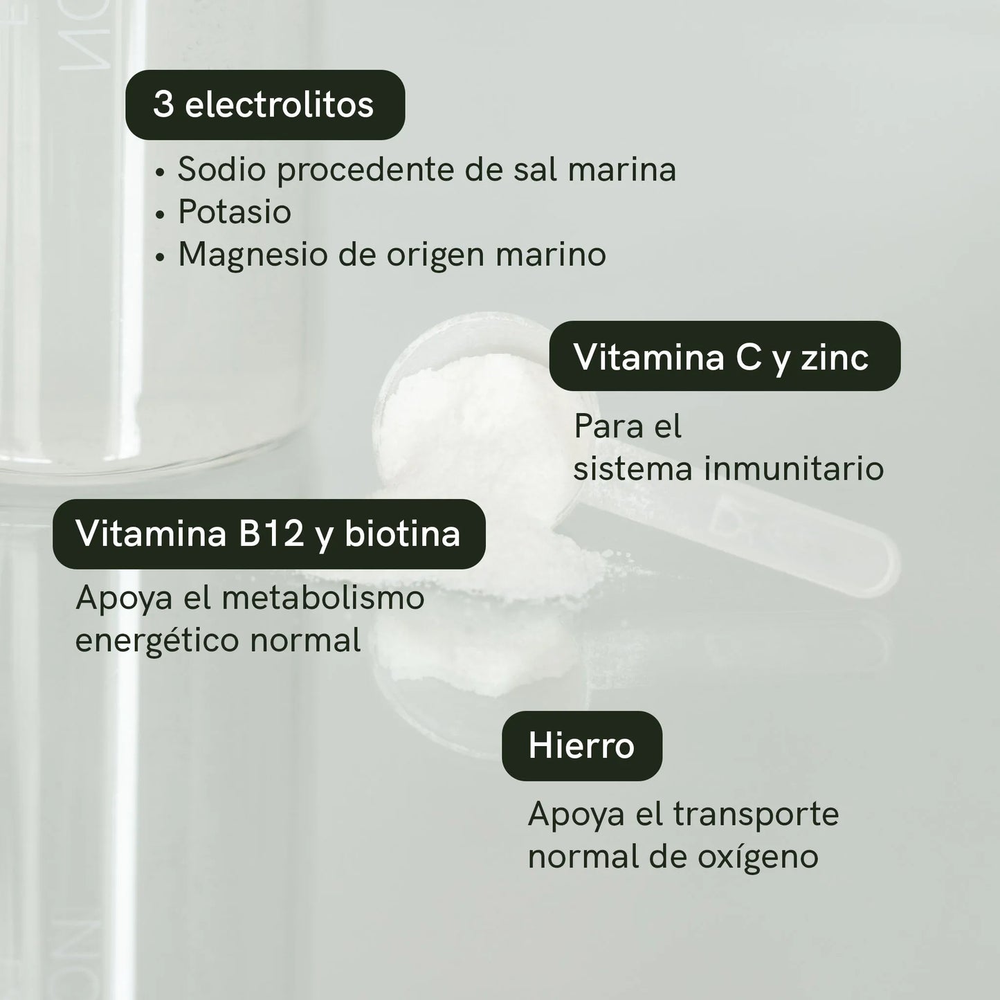 Electrolitos en polvo