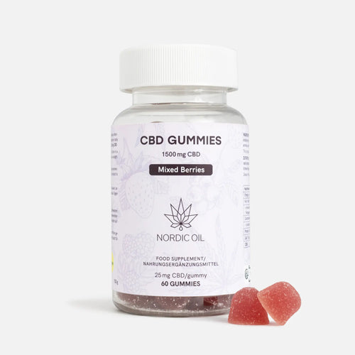 CBD Gummies (1500mg) Frutos del bosque