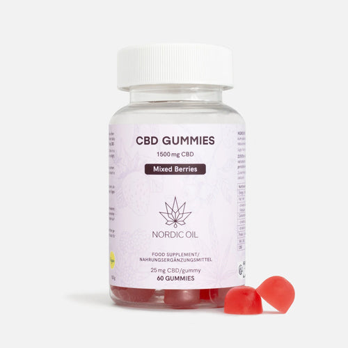 CBD Gummies (1500mg) Frutos del bosque