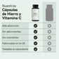 Cápsulas de Hierro y Vitamina C
