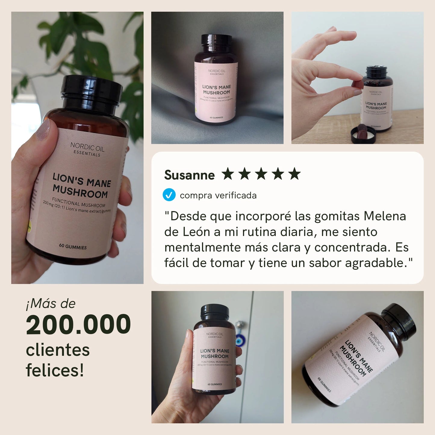 Gummies de Melena de León