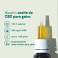 Aceite CBD para Gatos - Pescado - (2,5%)