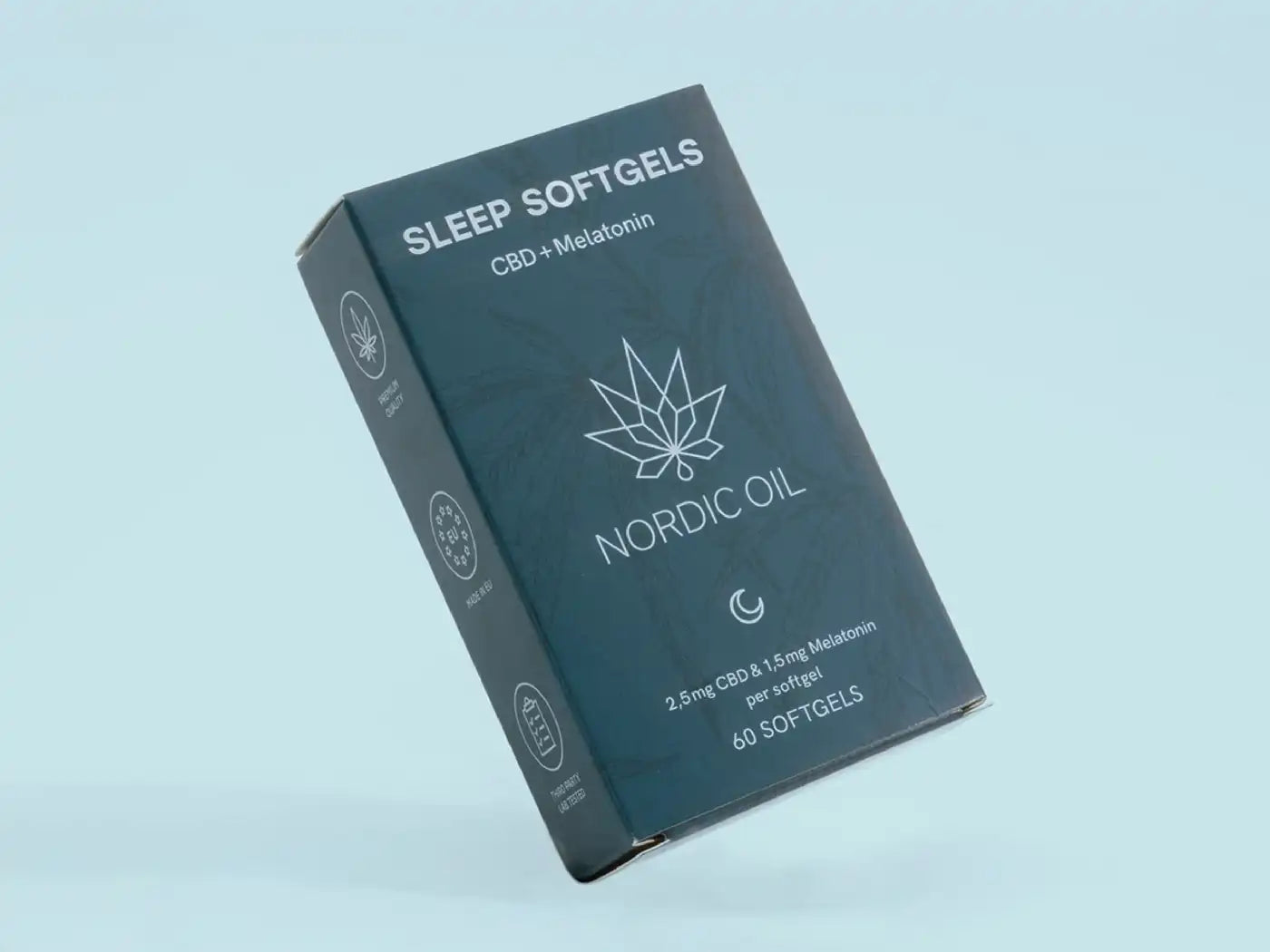 un paquete de nordic oil sleep softgels