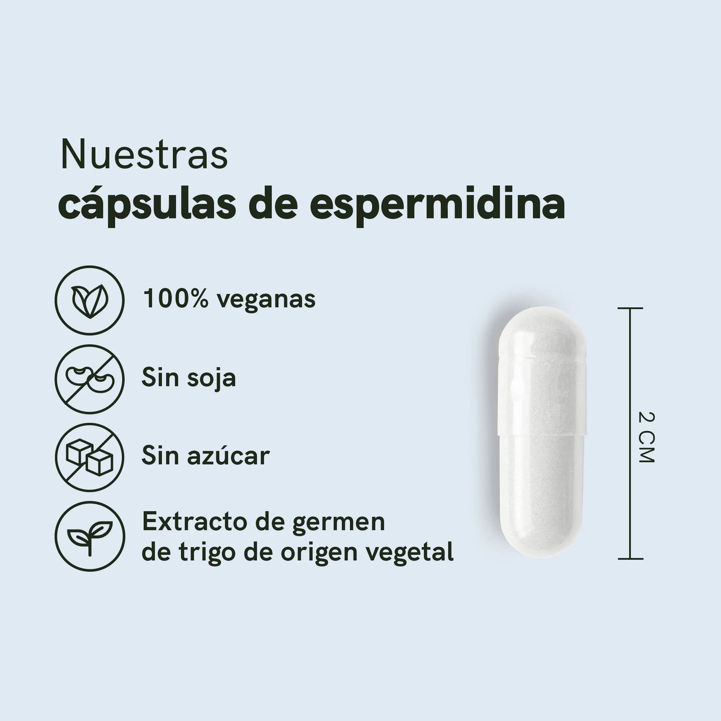 Cápsulas de espermidina