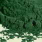 Polvo de espirulina y chlorella
