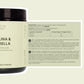 Polvo de espirulina y chlorella